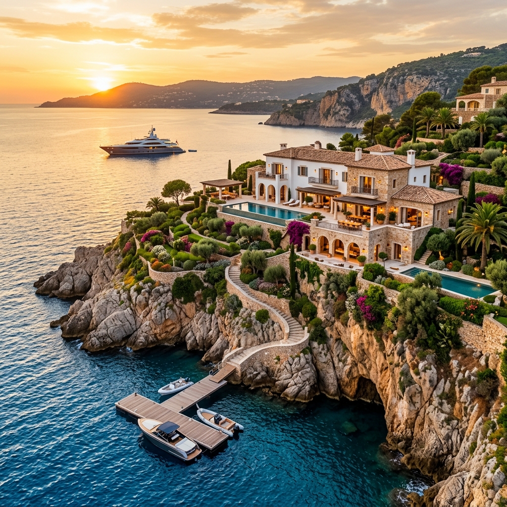 Coastal luxury estate on the Riviera