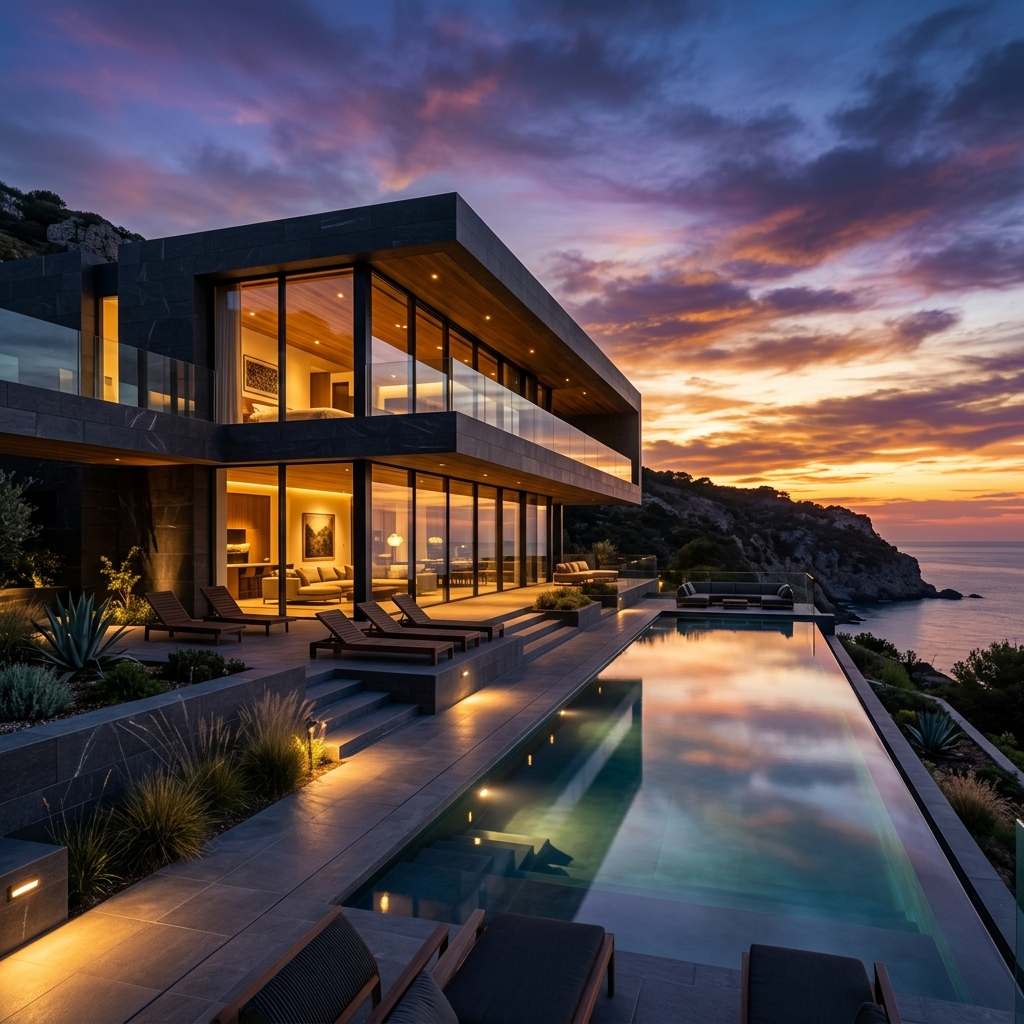 Luxury villa with pool
